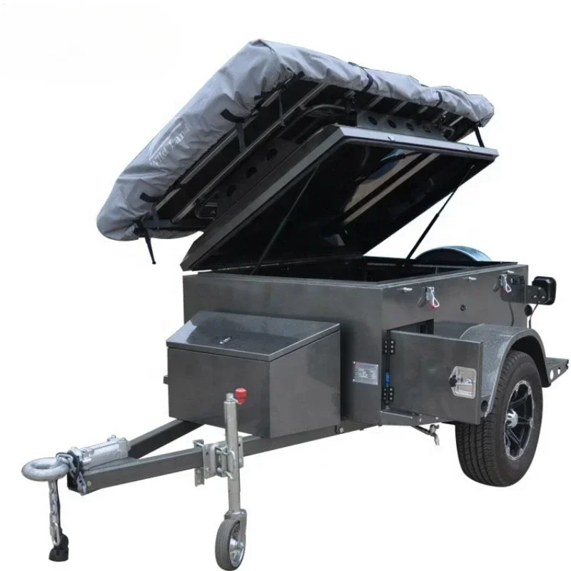 Camper Trailer Suspension Independent - مقطورة سفر على شكل قطرة ماء