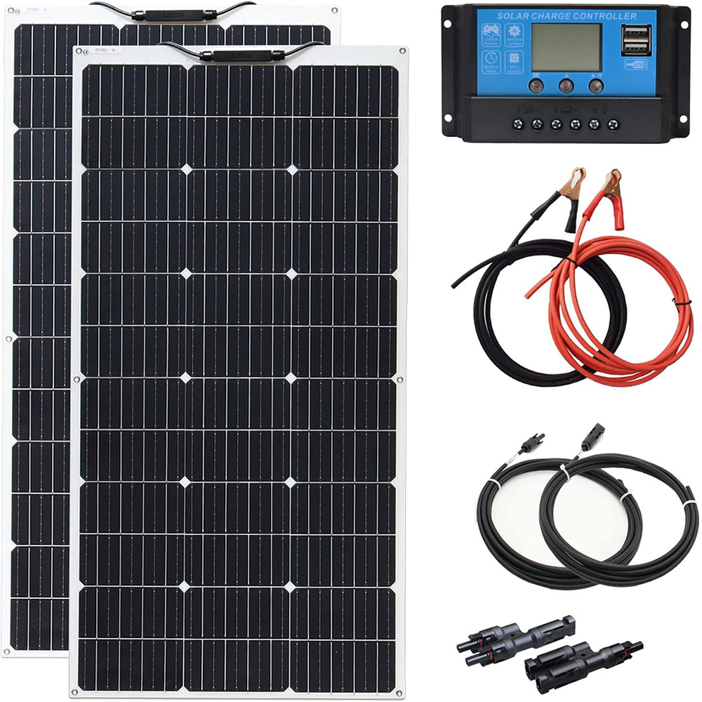 Rv Solar Panel Kit 400W - ألواح شمسية 200 واط ألواح شمسية