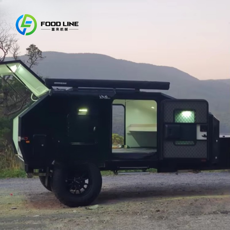 Off Road Camper Trailer Tent - حجم مخصص تعليق مستقل على الطرق