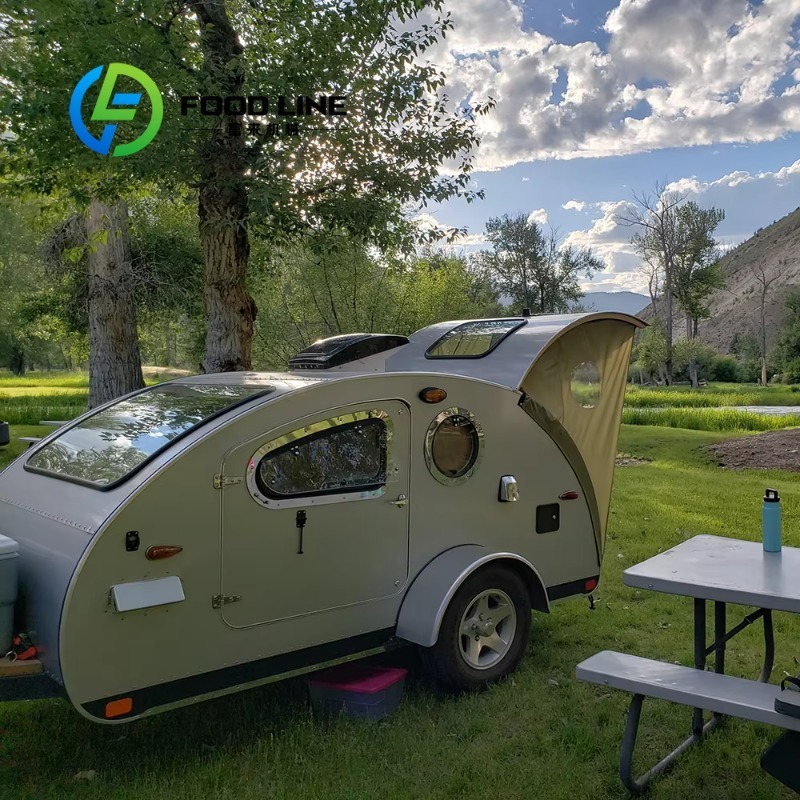 Off Road Camper Trailer Tent - مقطورة تخييم خفيفة الوزن على شكل