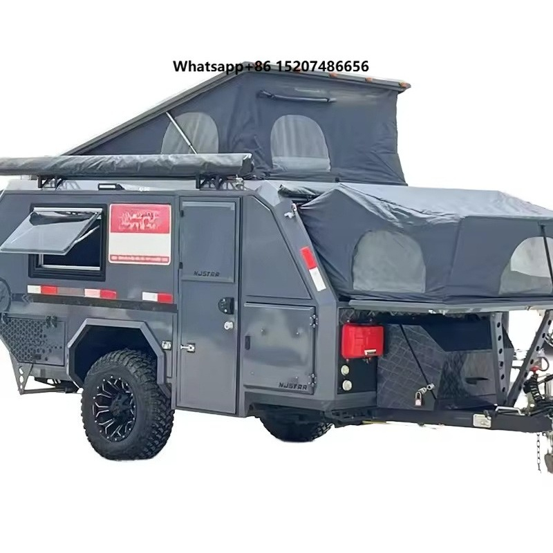Camper Trailer Roof Rack - حامل سقف السيارة المحمول، مقطورة تخييم