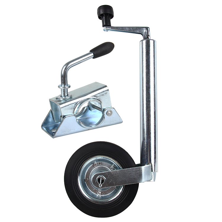 Camper Trailer Jockey Wheel - عجلة دعم، رافعة مشبكية مقاومة للتآكل،