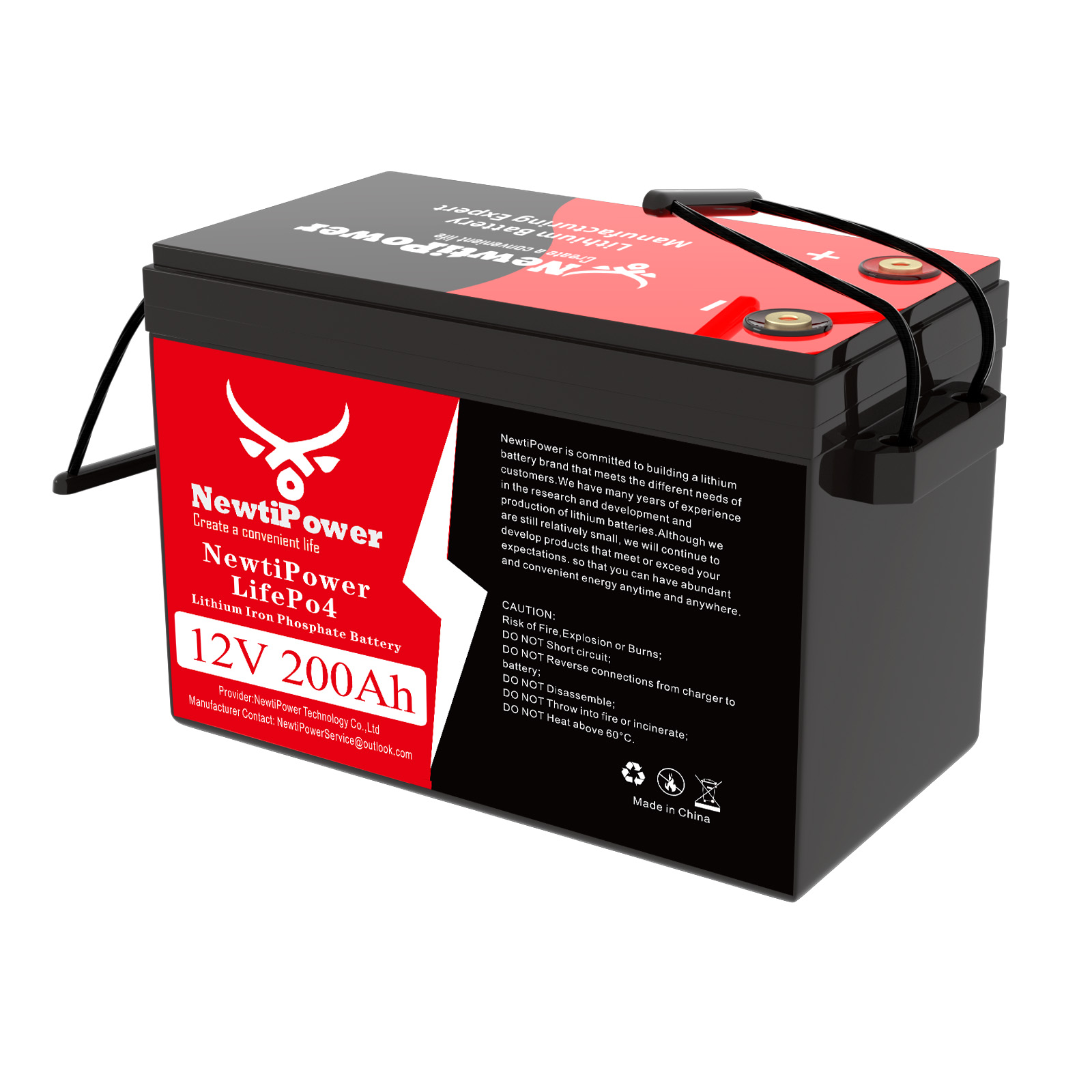 Rv Lithium Battery 200Ah - نيوتي باور بطارية ليثيوم فوسفات الحديد