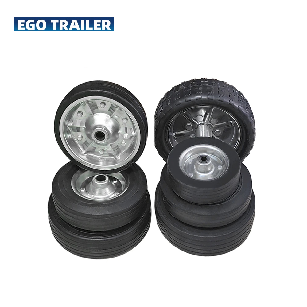 Camper Trailer Jockey Wheel - عجلة احتياطية بديلة للمقطورة ، عجلة