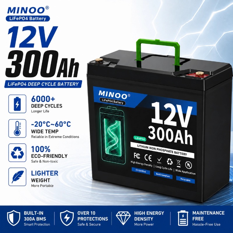 Rv Lithium Battery 200Ah - بطارية ليثيوم فوسفات الحديد (LiFePO4) بجهد