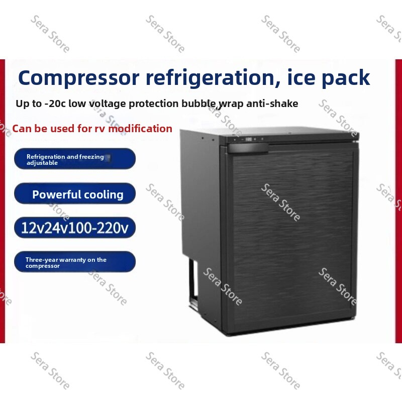 12V Fridge Freezer Rv - ثلاجة CR50X من Alpicool للمركبات الترفيهية،