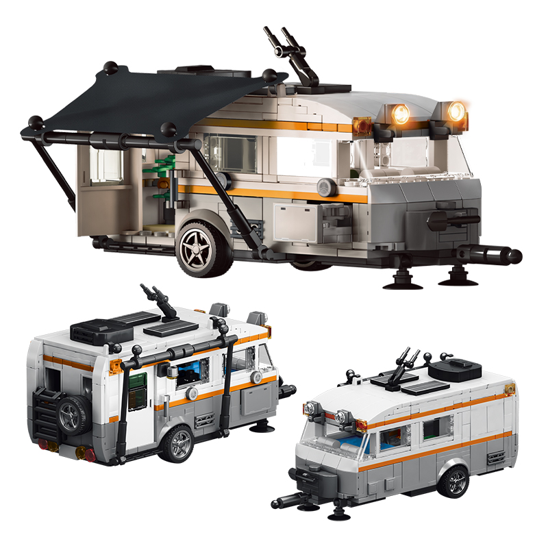 Off Road Camper Trailer Tent - مجموعة مكعبات بناء مقطورة تخييم للطرق