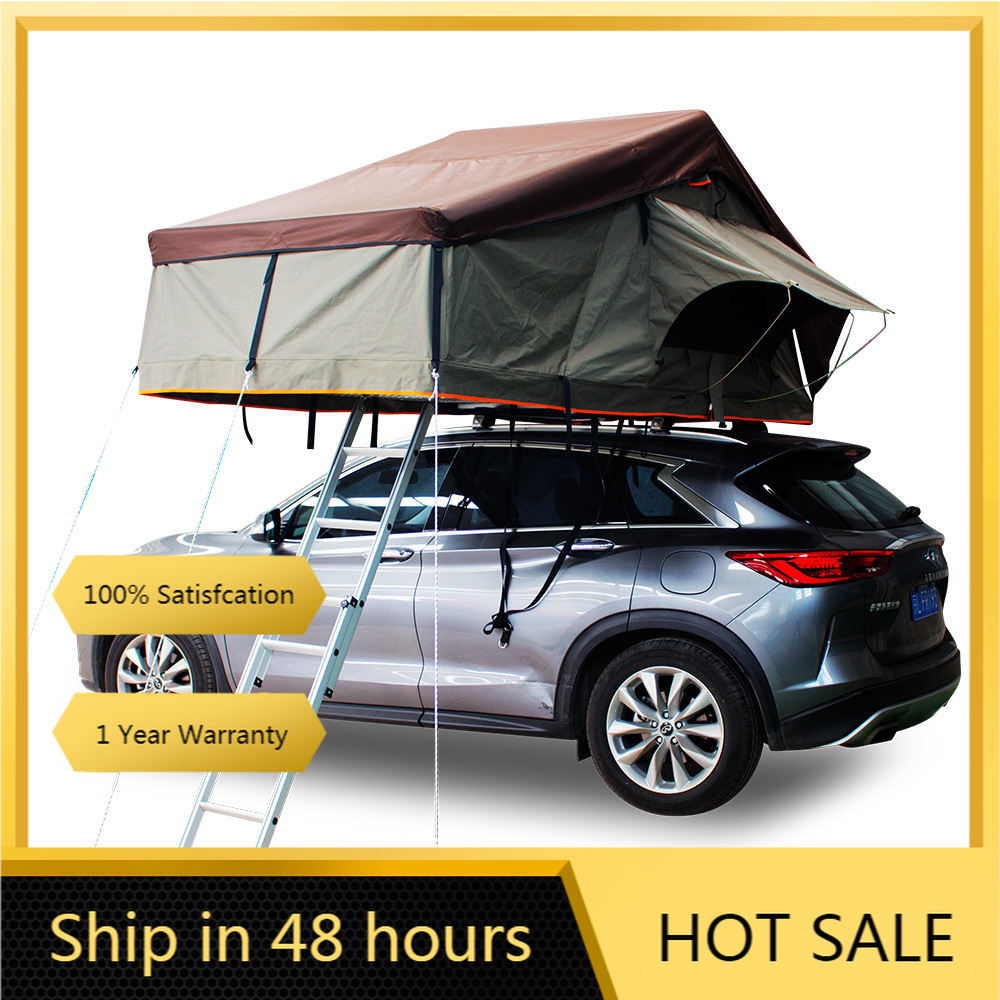 Camper Trailer Roof Rack - خيمة سقفية لسيارة التخييم 4x4 مع