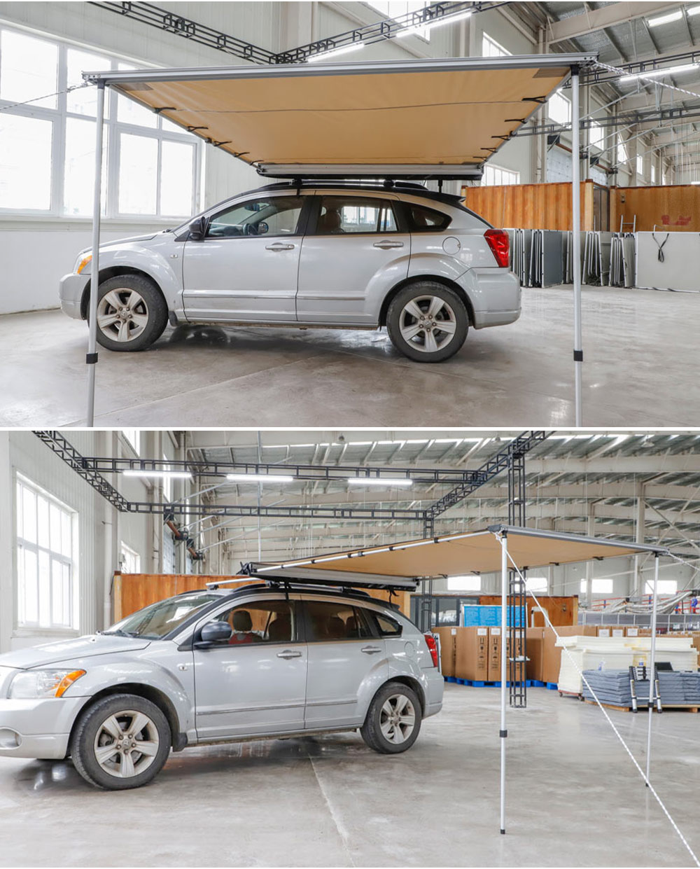 المظلة سقف علوي خيمة مقطورة مع - مراجعة Camper Trailer Roof Rack وسعره