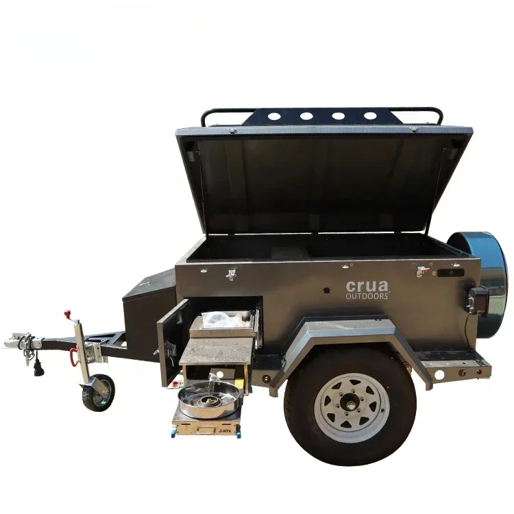 مقطورة سفر على شكل قطرة ماء لل - مراجعة Camper Trailer Suspension Independent وسعره