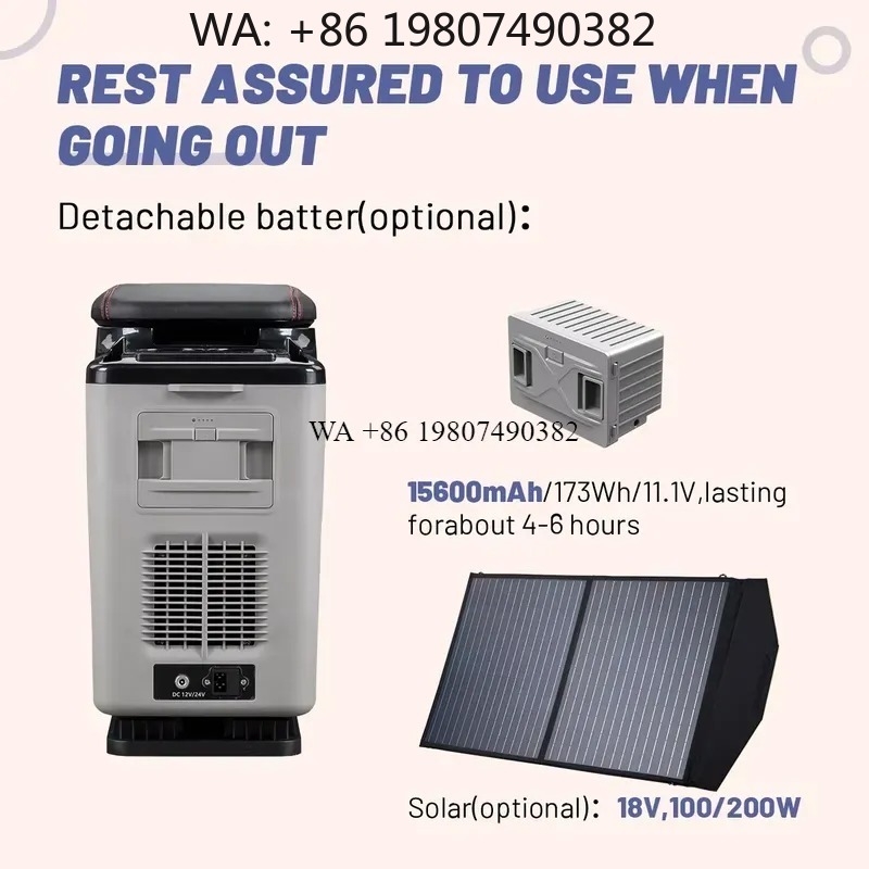 wmwmnu لثلاجة Alpicool CF8 الم - مراجعة 12V Fridge Freezer Rv وسعره