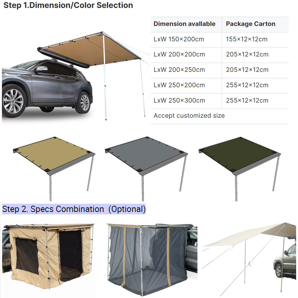 مقطورة تخييم جديدة للسيارات ال - مراجعة Camper Trailer Roof Rack وسعره