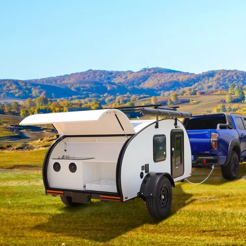 مقطورة صغيرة مخصصة للتخييم على - مراجعة Camper Trailer Suspension Independent وسعره