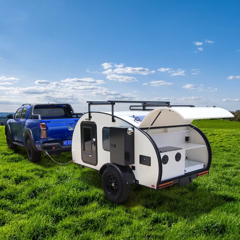 مقطورة صغيرة مخصصة للتخييم على - مراجعة Camper Trailer Suspension Independent وسعره