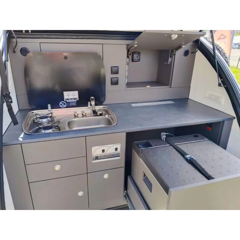 مقطورة صغيرة مخصصة للتخييم على - مراجعة Camper Trailer Suspension Independent وسعره