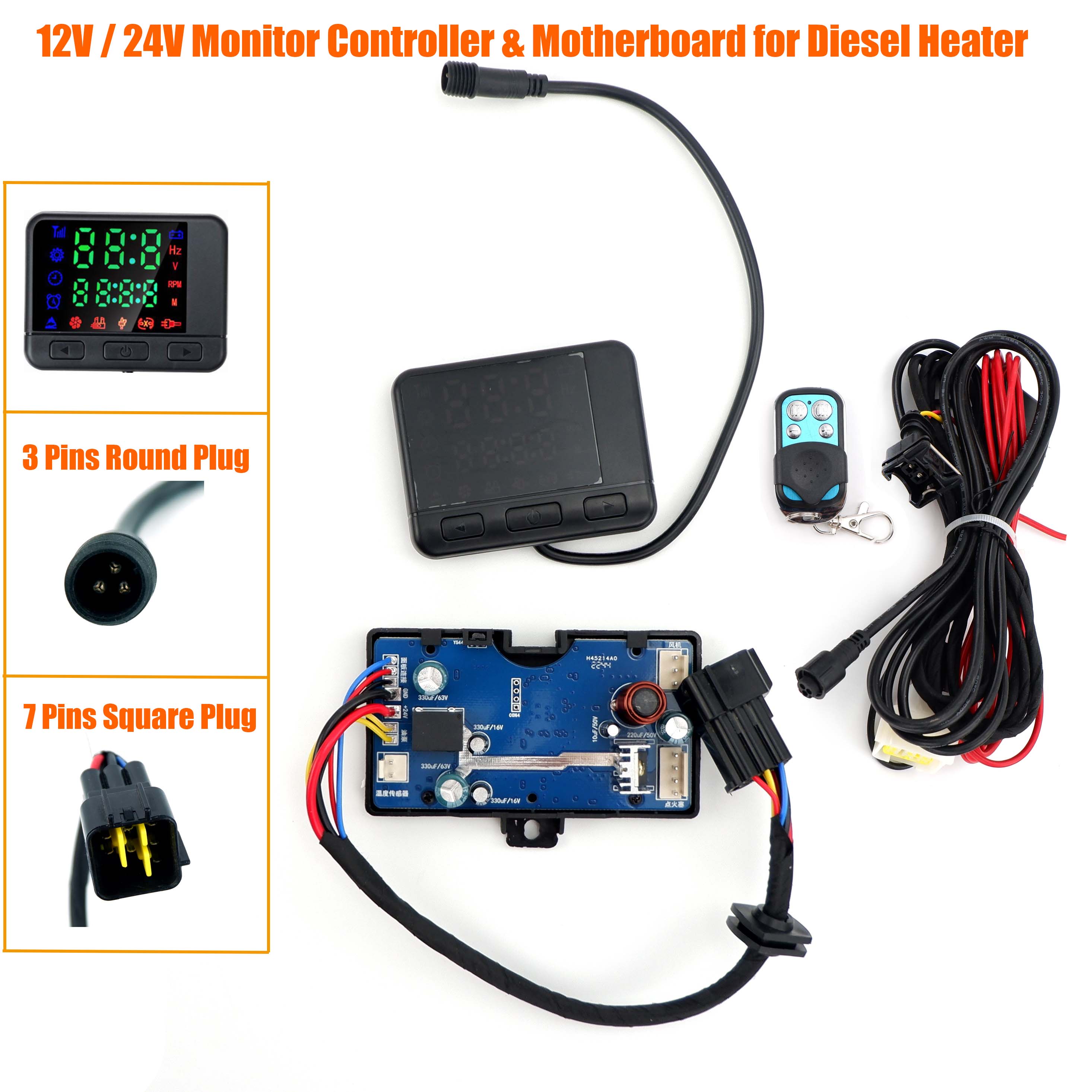 12 فولت/24 فولت 2KW 3KW 5KW 8K - مراجعة Rv Diesel Heater 12V وسعره