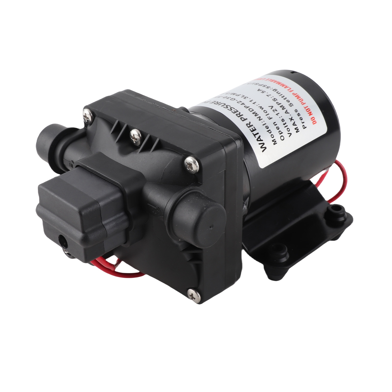 مضخة مياه للمركبات الترفيهية 5 - مراجعة Rv Water Pump 12V 55Psi وسعره