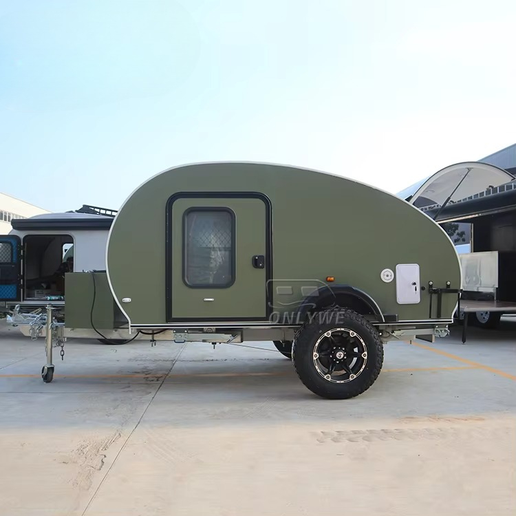 مقطورة تخييم ONLYWE مدمجة بتعل - مراجعة Camper Trailer Suspension Independent وسعره