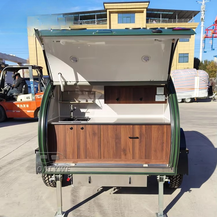 مقطورة تخييم ONLYWE مدمجة بتعل - مراجعة Camper Trailer Suspension Independent وسعره