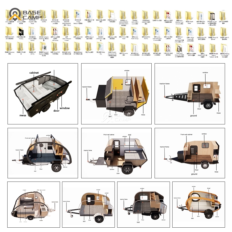 مقطورات تخييم للطرق الوعرة بال - مراجعة Off Road Camper Trailer Tent وسعره