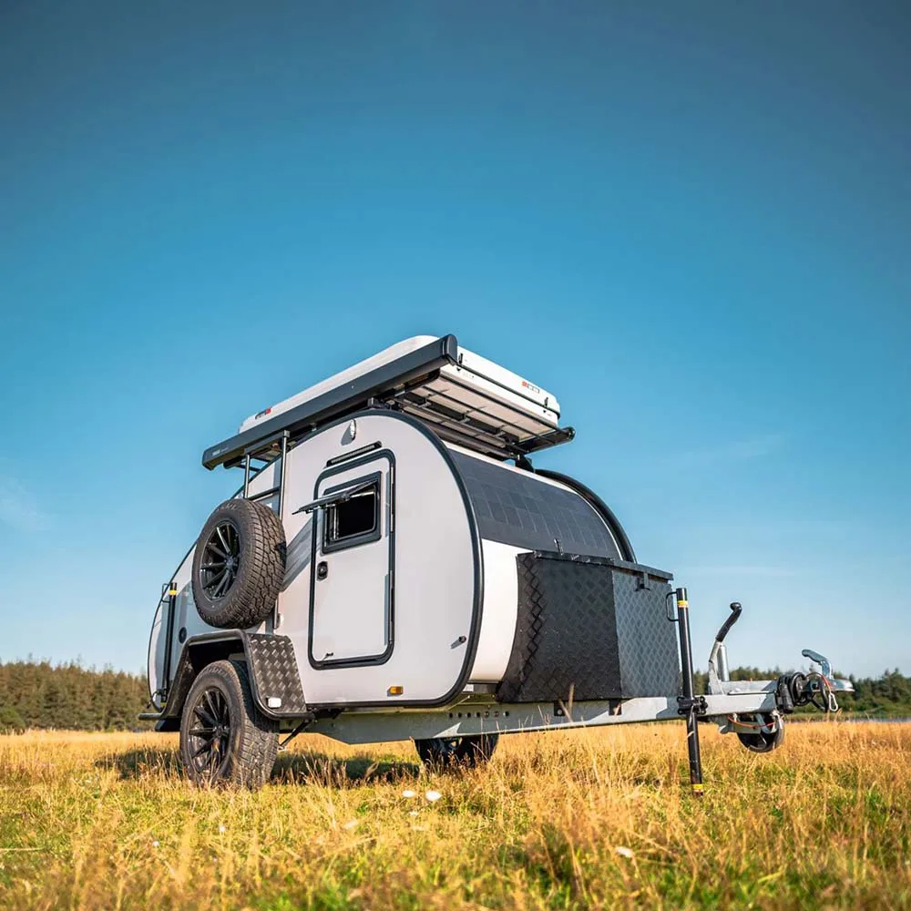 مقطورة تخييم صغيرة مريحة للطرق - مراجعة Off Road Camper Trailer Tent وسعره