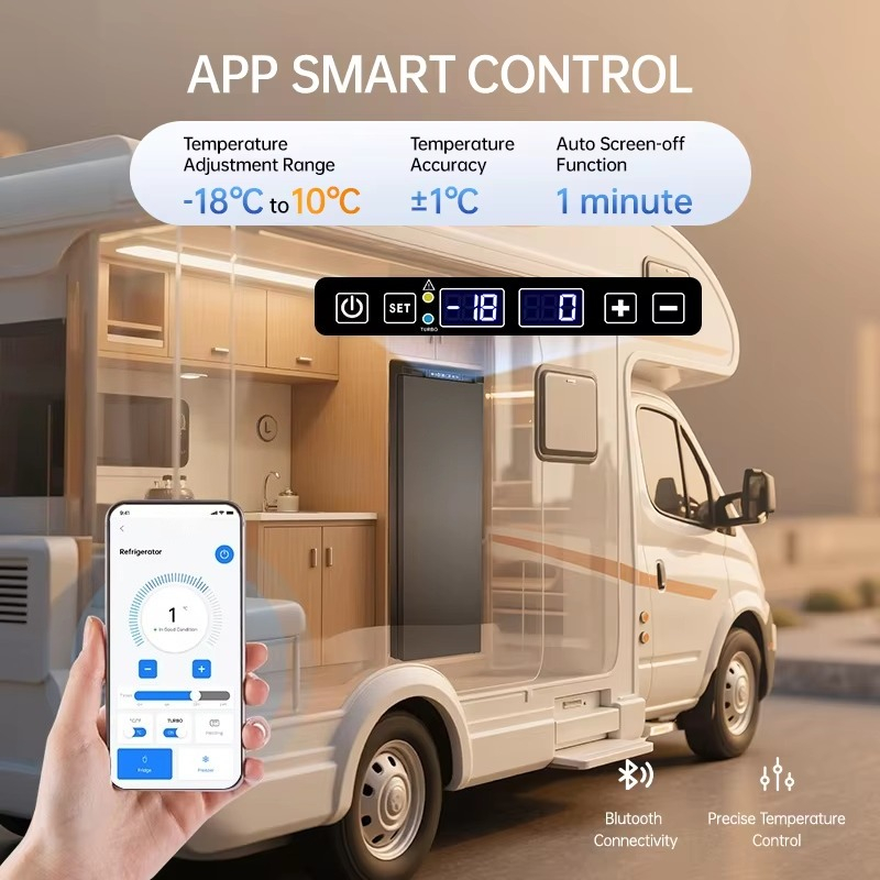 ثلاجة كولكو DCM120DA تعمل بالت - مراجعة 12V Fridge Freezer Rv وسعره