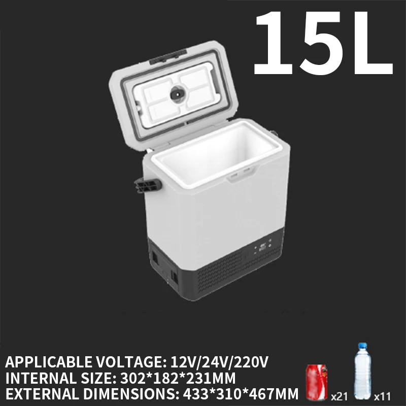 8L Alpicool السيارات سيارة RV  - مراجعة 12V Fridge Freezer Rv وسعره