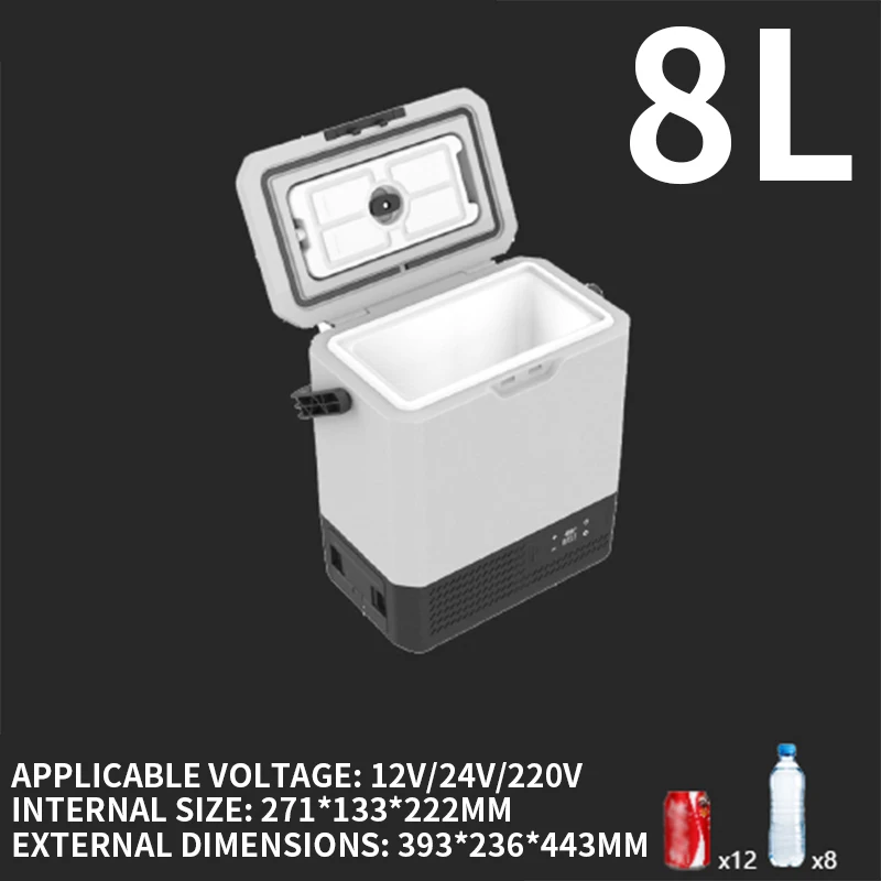 8L Alpicool السيارات سيارة RV  - مراجعة 12V Fridge Freezer Rv وسعره