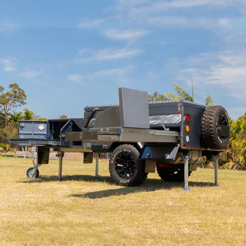 تخصيص جديد جودة عالية خفيفة ال - مراجعة Camper Trailer Kitchen Slide وسعره