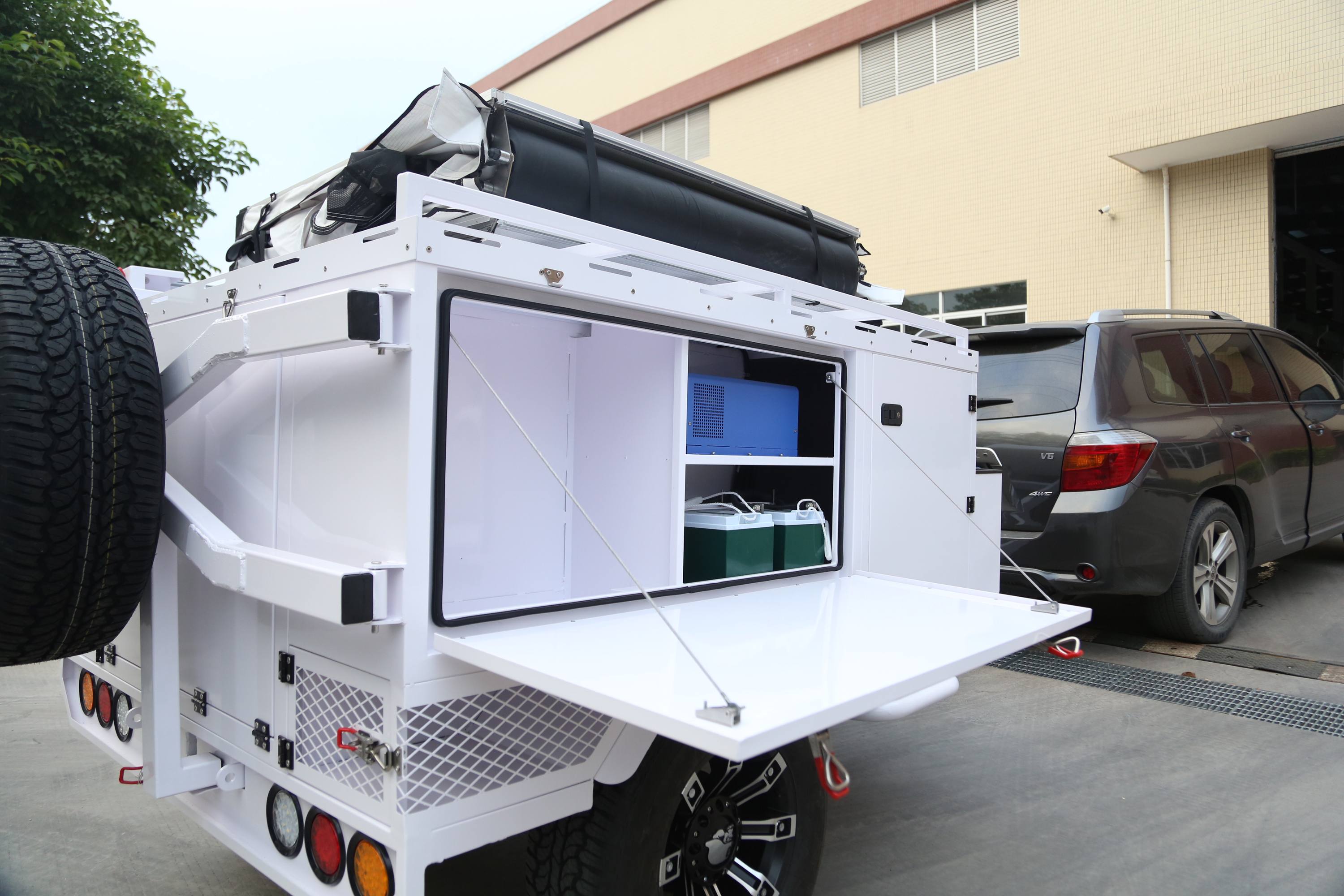 مقطورة تخييم صغيرة خفيفة الوزن - مراجعة Off Road Camper Trailer Tent وسعره
