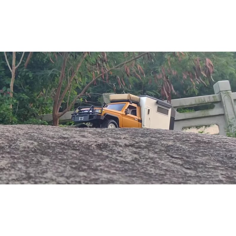MNIU MN82 1/12 RC مقطورة تخييم - مراجعة Camper Trailer Roof Rack وسعره