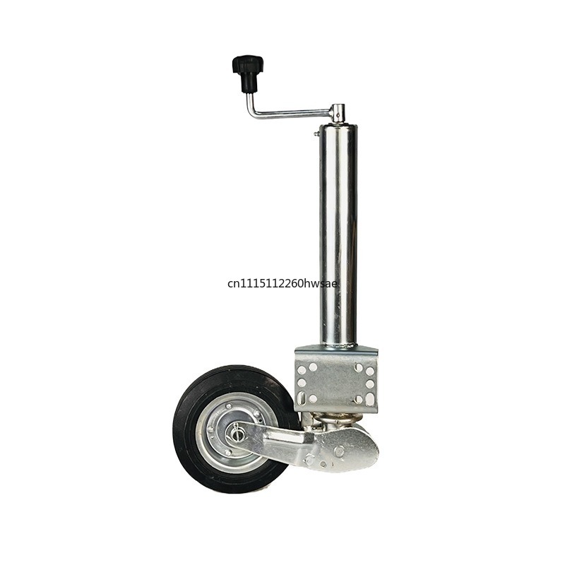 عجلة دعم مفصلية دوارة 8 بوصة ع - مراجعة Camper Trailer Jockey Wheel وسعره