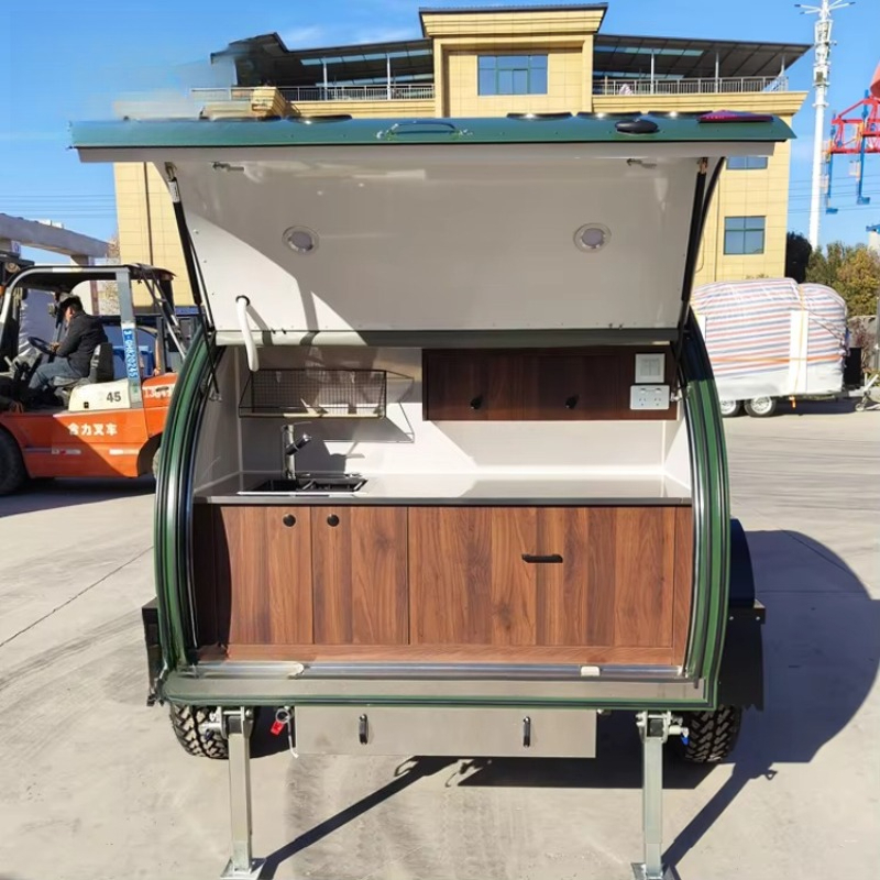 مقطورة تخييم صغيرة محمولة بتصم - مراجعة Camper Trailer Suspension Independent وسعره