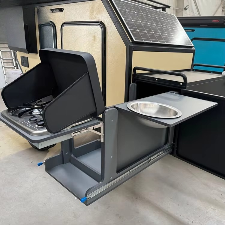 مقطورة تخييم صغيرة خفيفة الوزن - مراجعة Camper Trailer Roof Rack وسعره