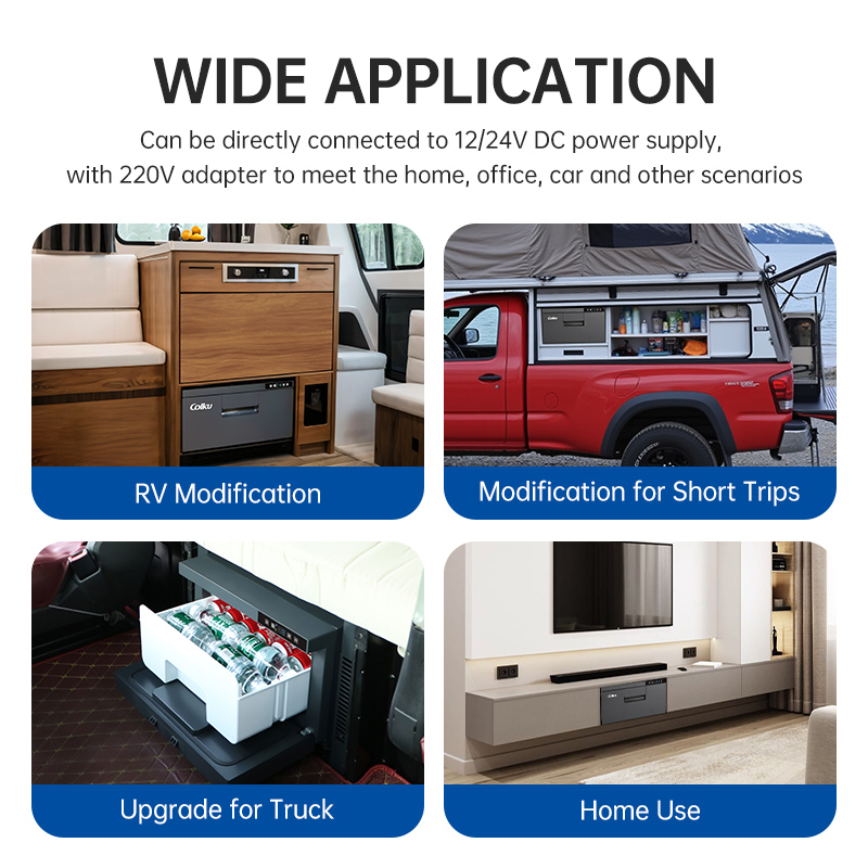 ثلاجة ألمنيوم 28 لتر بدرج، تعم - مراجعة 12V Fridge Freezer Rv وسعره