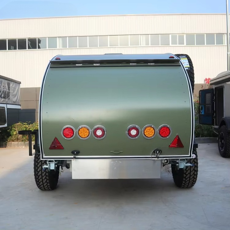 عربة تخييم صغيرة مستقلة التعلي - مراجعة Camper Trailer Suspension Independent وسعره