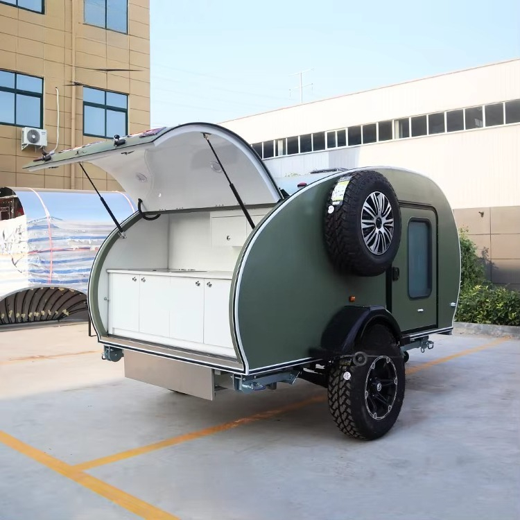 عربة تخييم صغيرة مستقلة التعلي - مراجعة Camper Trailer Suspension Independent وسعره