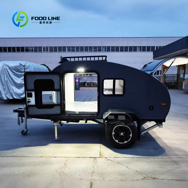 مقطورة تخييم مخصصة مقاومة للما - مراجعة Camper Trailer Roof Rack وسعره