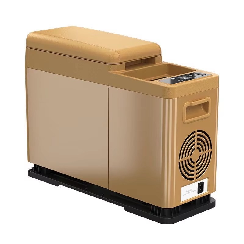 ثلاجة سيارة محمولة CF8 8L بضاغ - مراجعة 12V Fridge Freezer Rv وسعره