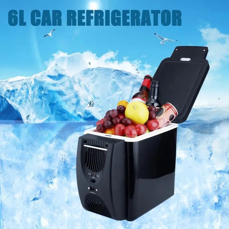 ثلاجة سيارة صغيرة محمولة ، فري - مراجعة 12V Fridge Freezer Rv وسعره