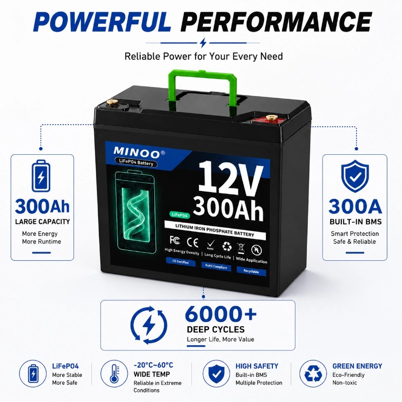 بطارية ليثيوم فوسفات الحديد (L - مراجعة Rv Lithium Battery 200Ah وسعره