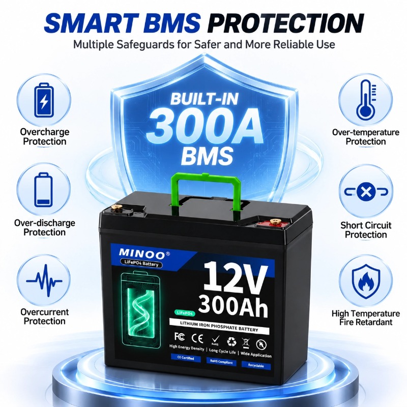 بطارية ليثيوم فوسفات الحديد (L - مراجعة Rv Lithium Battery 200Ah وسعره
