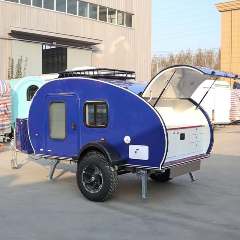 مقطورات سفر صغيرة، عربات تخييم - مراجعة Camper Trailer Suspension Independent وسعره