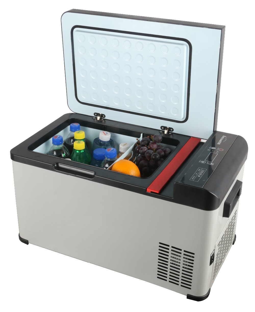 ثلاجة صغيرة محمولة تعمل بالتيا - مراجعة 12V Fridge Freezer Rv وسعره