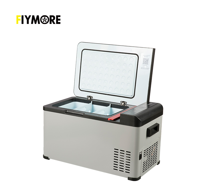 ثلاجة صغيرة محمولة تعمل بالتيا - مراجعة 12V Fridge Freezer Rv وسعره