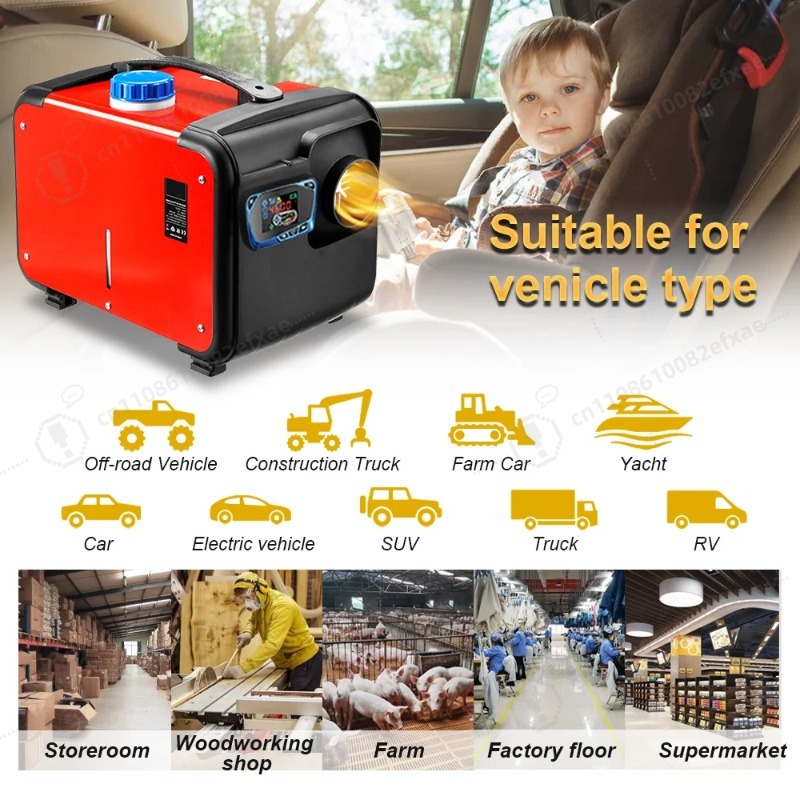 سخان هواء ديزل عالمي 12 فولت 2 - مراجعة Rv Diesel Heater 12V وسعره