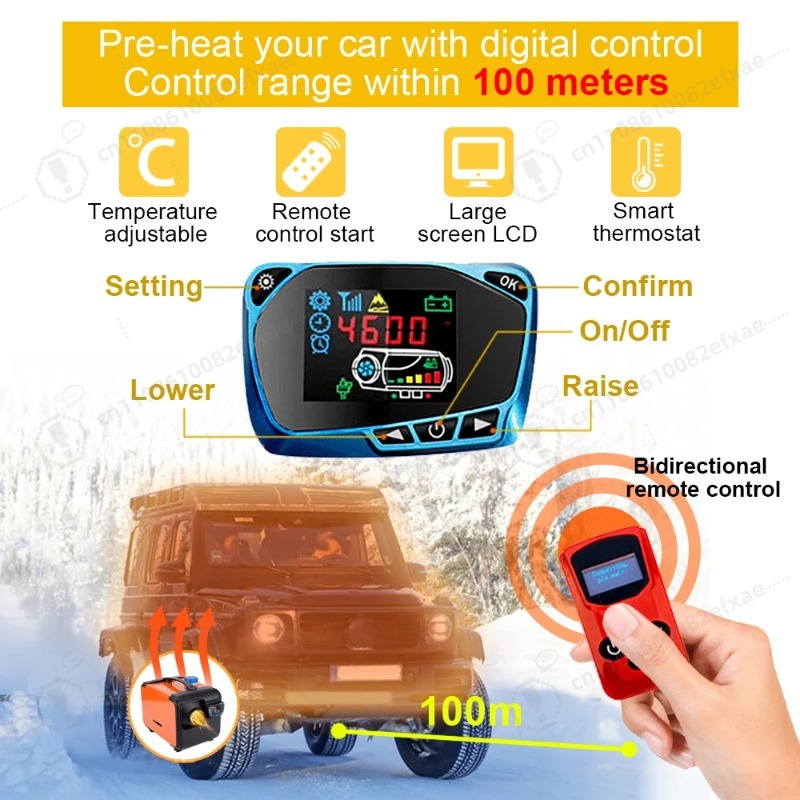 سخان هواء ديزل عالمي 12 فولت 2 - مراجعة Rv Diesel Heater 12V وسعره
