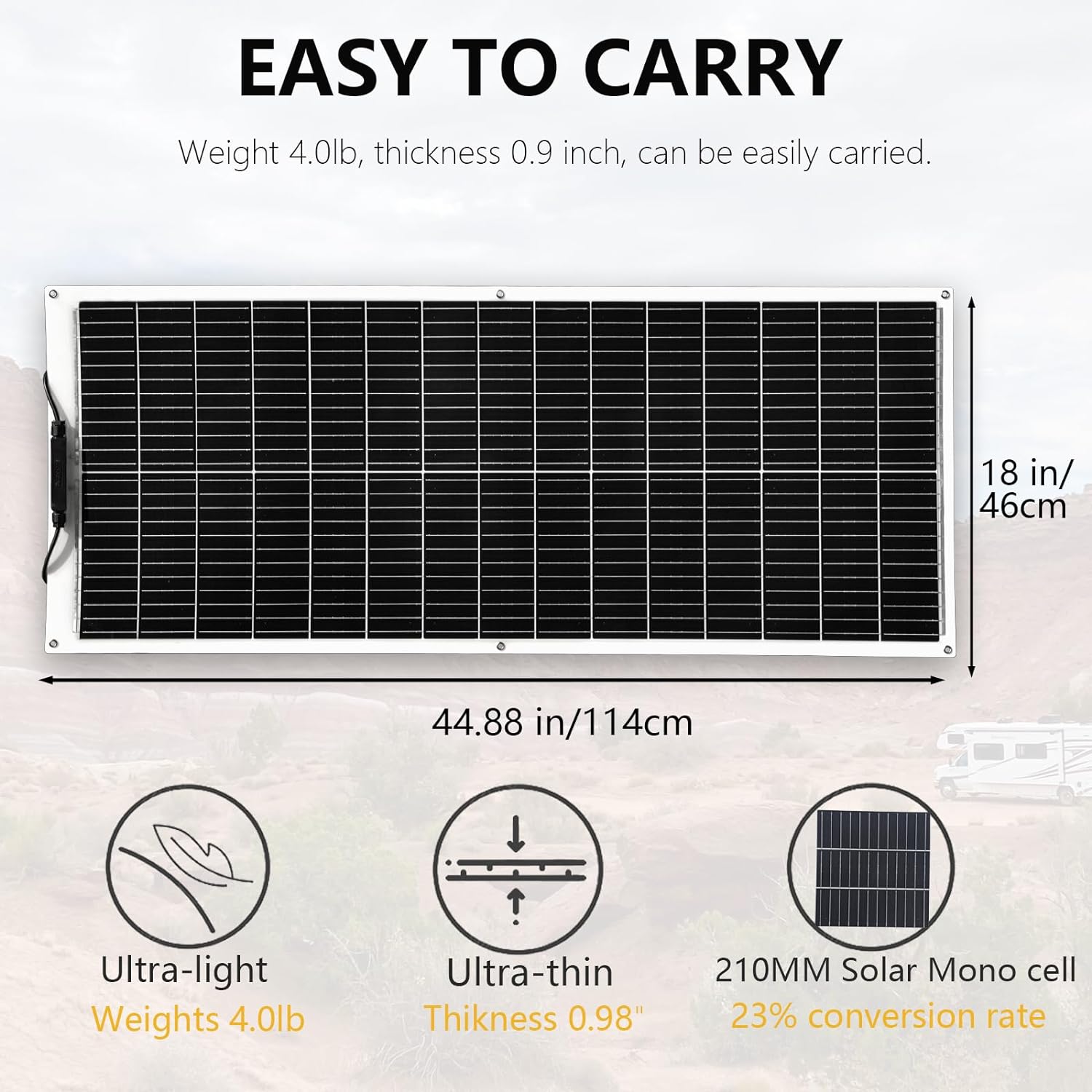 500 واط 400 واط 400 واط 200 وا - مراجعة Rv Solar Panel Kit 400W وسعره