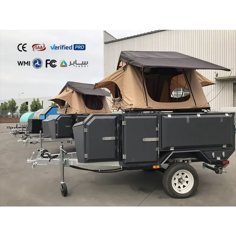 مقطورات سفر بتعليق مستقل، مقطو - مراجعة Camper Trailer Suspension Independent وسعره