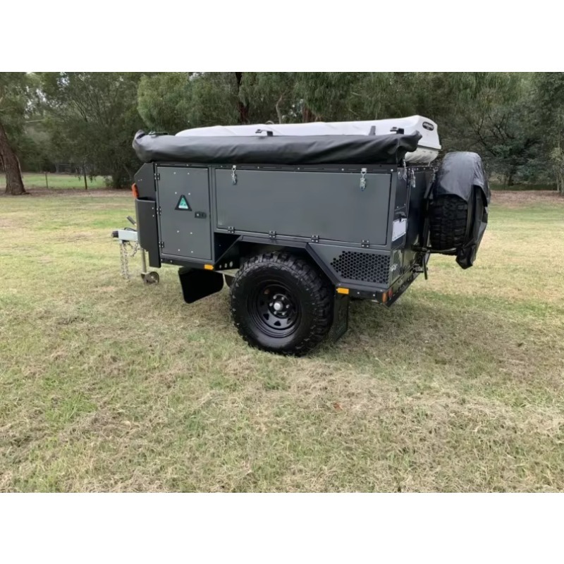 مقطورة تخييم فاخرة متعددة الاس - مراجعة Camper Trailer Kitchen Slide وسعره